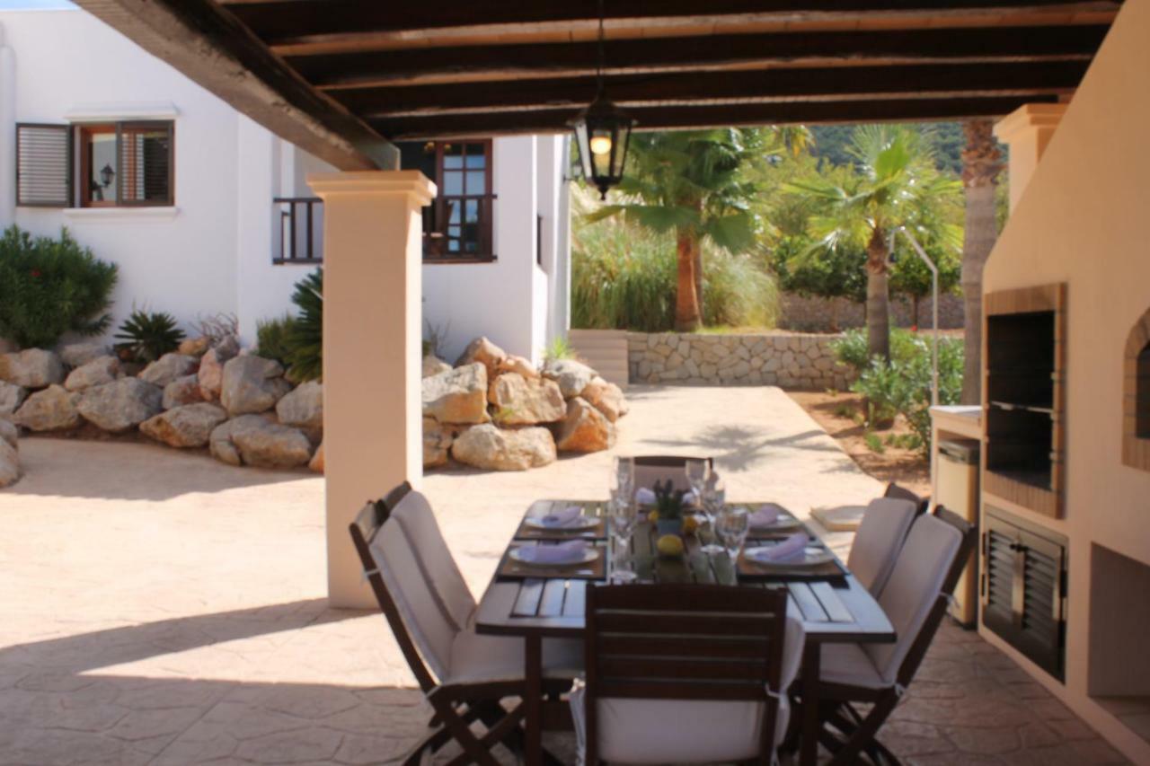 Villa Ca Na Vinya Cala Tarida  Esterno foto